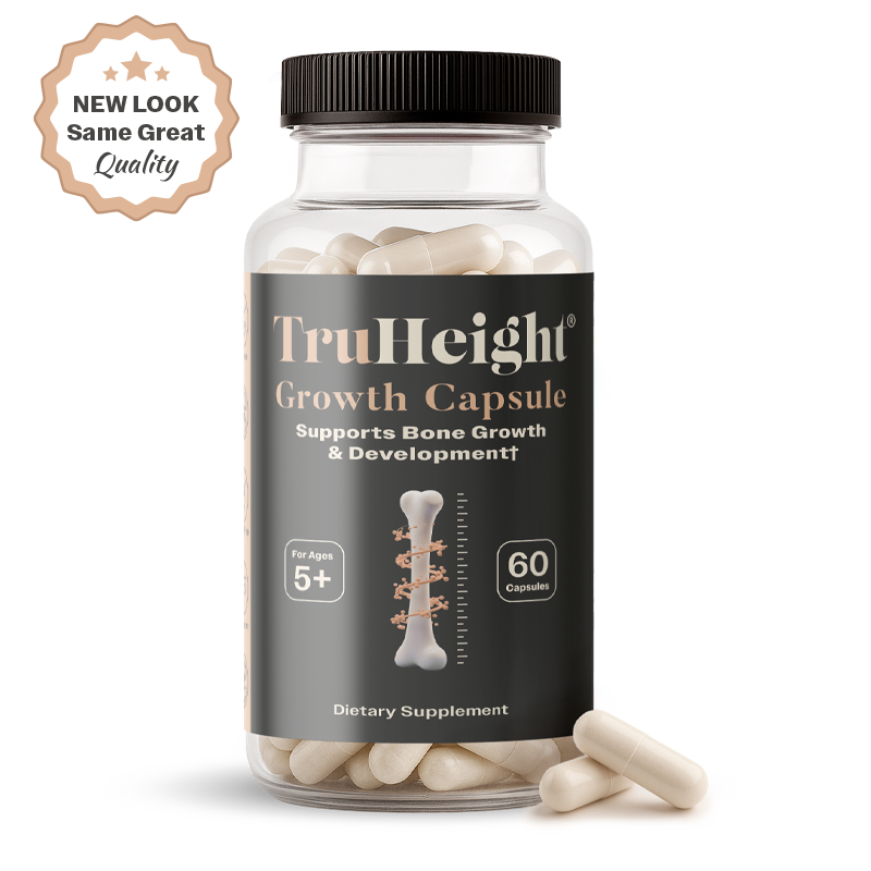 TruHeight Growth Capsules - Tall Nutrition for Natural Growth Supplement for Kids & Teens